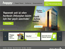 Tablet Screenshot of happycard.com.tr